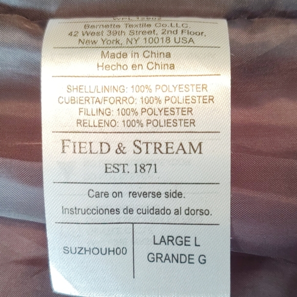 Field and Stream puffer vest, excellent condition - Picture 4 of 4